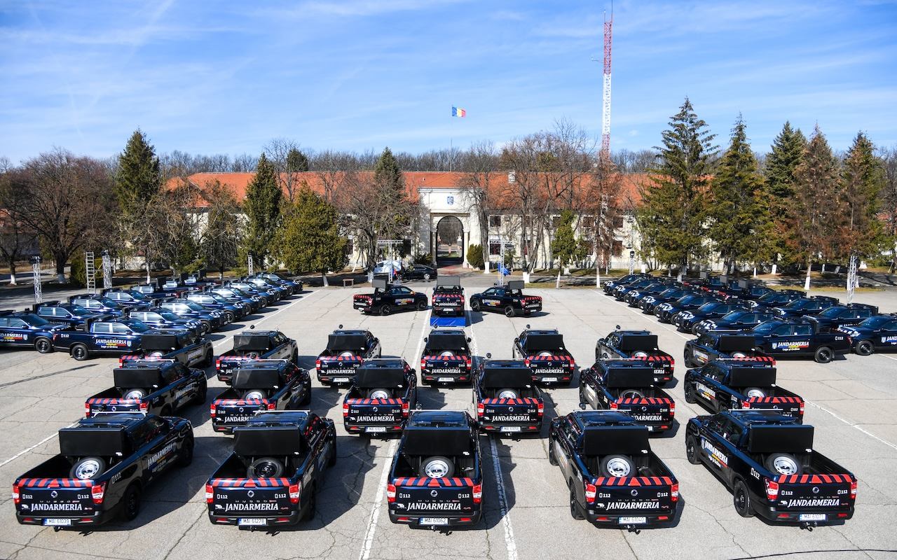 Gendarmerie vehicles